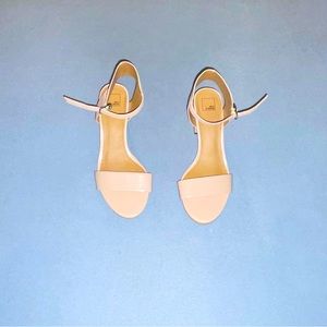 14th&Union Nude Heeled Sandals